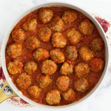 Easy Sausage Meatballs Recipe Page