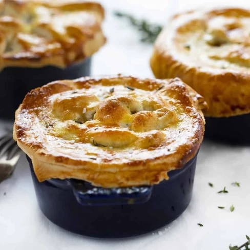 Individual Beef Pot Pies Image