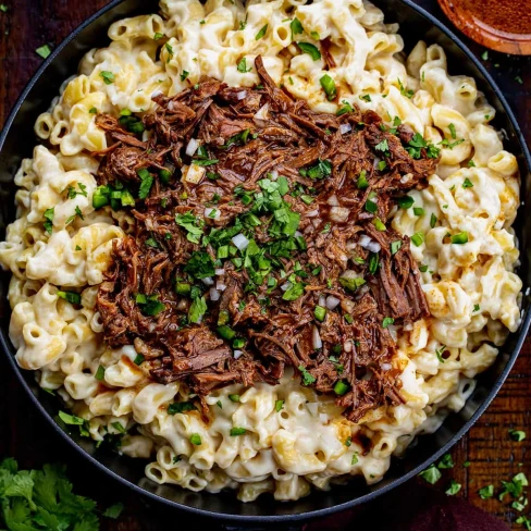 Shredded Beef Macaroni and Cheese Image