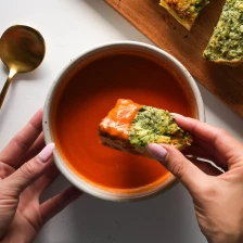 5 Ingredient Tomato Soup Recipe Page