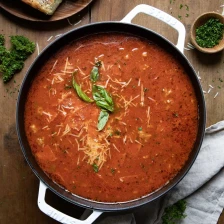 Pizza Soup Recipe Page