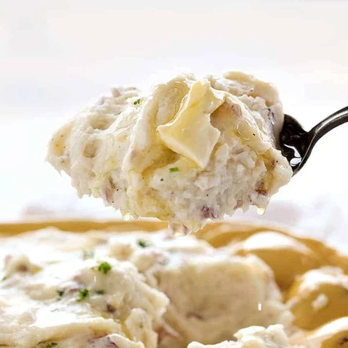 Skins On Mashed Potatoes Image