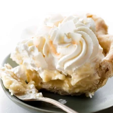 Homemade Coconut Cream Pie Recipe Page