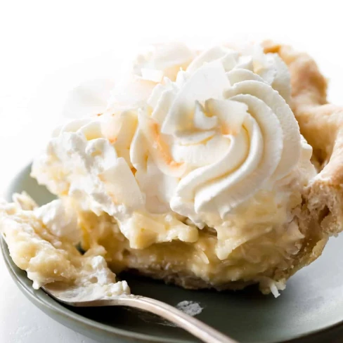 Homemade Coconut Cream Pie Image