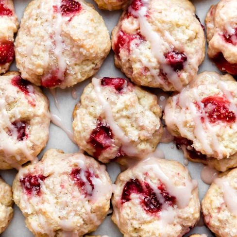 Strawberry Biscuit Cookies Image