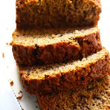 Healthy Banana Bread Recipe Page