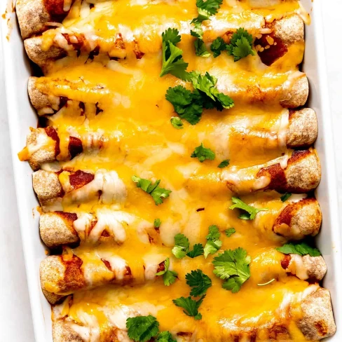 Roasted Vegetable Enchiladas Image