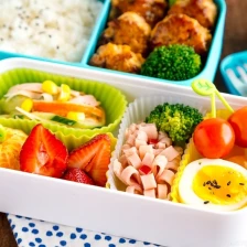 Chicken Meatball Bento Recipe Page