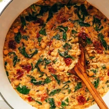 Marry Me Chickpeas and Orzo Recipe Page