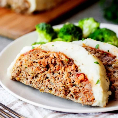 Frosted Meatloaf Image