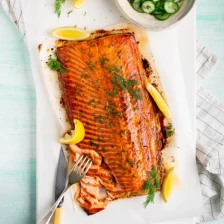 Honey Glazed Tea-smoked Salmon | Marion&#039;s Kitchen Recipe Page