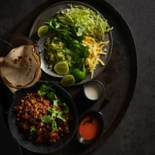 Beef and Chorizo Tacos Recipe Page