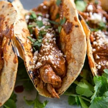 Slow Cooker Chicken Mole Tacos Recipe Page