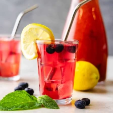 Easy Blueberry Lemonade Recipe Page