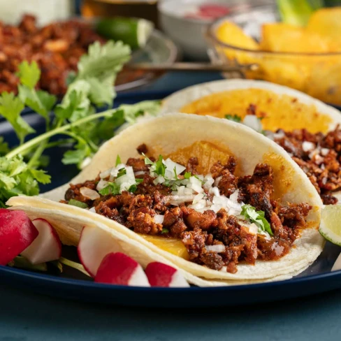 Homemade Tacos Al Pastor Image