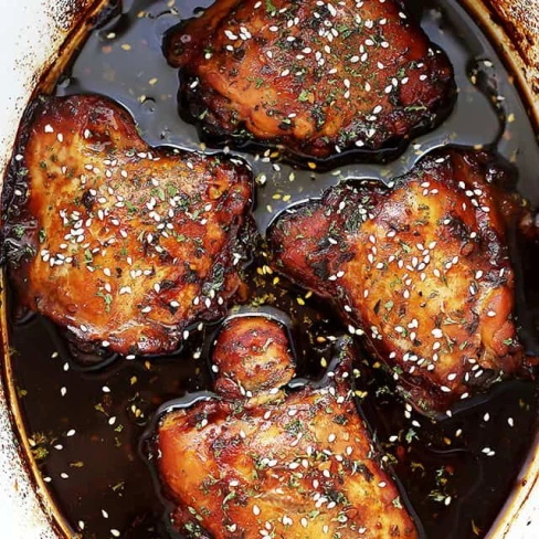 Crockpot Honey Garlic Chicken Image