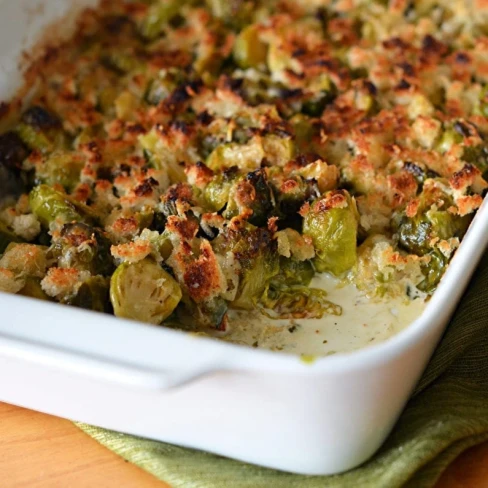 Brussels Sprouts Gratin Image