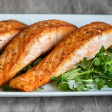 Restaurant-Style Pan-Seared Salmon Recipe Page