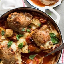 Baked Italian Chicken with Potatoes Recipe Page