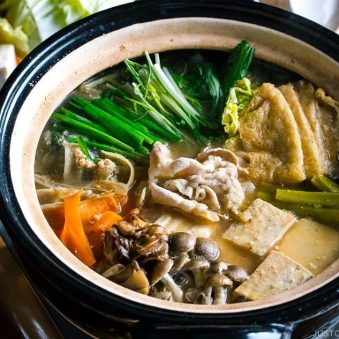 Sesame Miso Hot Pot (Goma Miso Nabe) Image