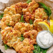 Tender Chicken Fritters Recipe Page