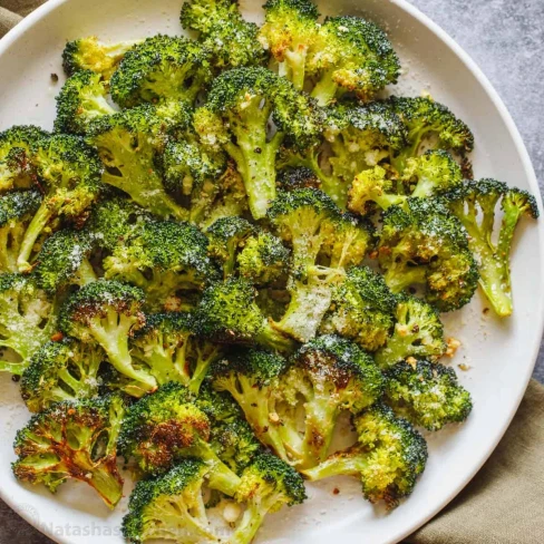 Oven Roasted Broccoli Recipe Image