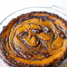 Nutella Swirl Pumpkin Pie Recipe Page