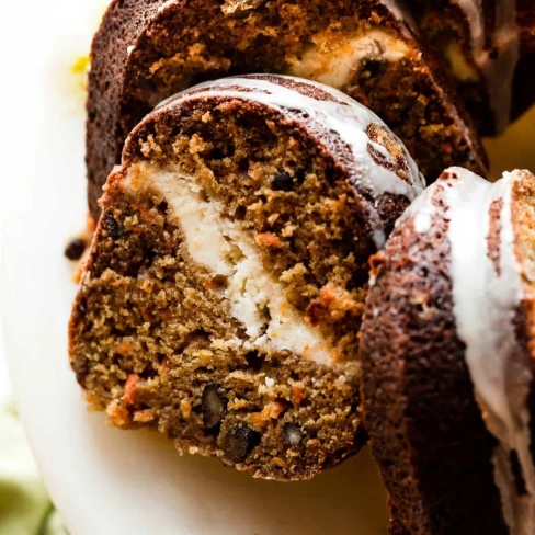 Cheesecake Swirl Carrot Bundt Cake Image