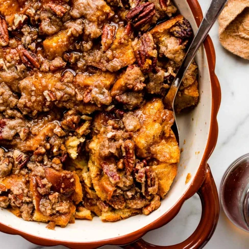 Pumpkin French Toast Casserole Image