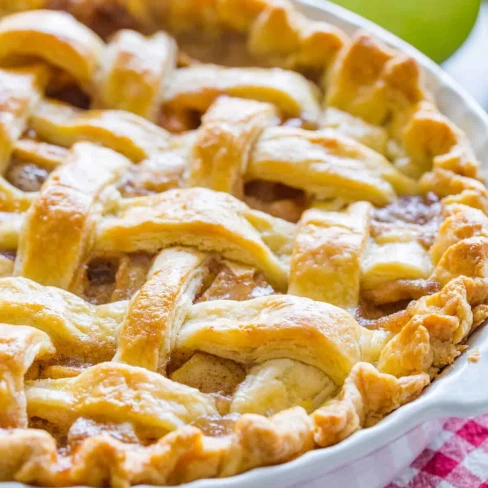 Apple Pie Recipe with the Best Filling Image