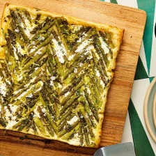 This Easy Sheet-Pan Asparagus Tart Isn&#039;t Just Pretty—It&#039;s Also Delicious Recipe Page