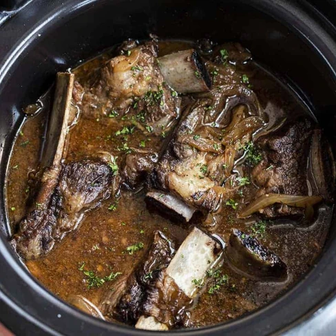 Crockpot Braised Short Ribs Image