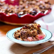 Rhubarb Crisp Recipe Page