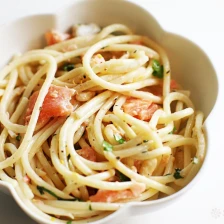 Smoked Salmon Pasta Recipe Page