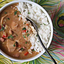 Slow-Cooker Leftover Turkey and Andouille Gumbo Recipe Recipe Page