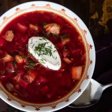 Hot Ukrainian Borscht Recipe (With Beets, Beef, Pork, and More) Recipe Page