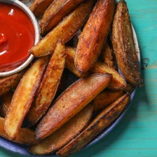 Crispy Baked Potato Wedges Recipe Page