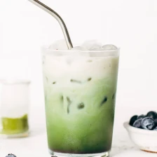 Blueberry Matcha Latte Recipe Page