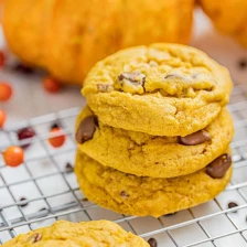 Pumpkin Chocolate Chip Cookies Recipe Page