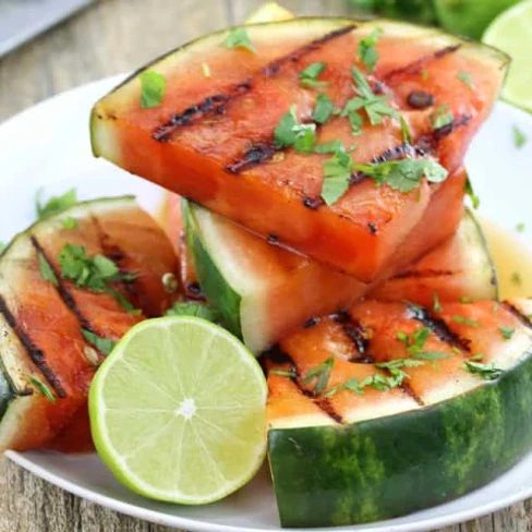 Cilantro-Lime Grilled Watermelon Image