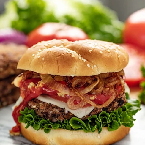 Chipotle Black Bean Burgers Image