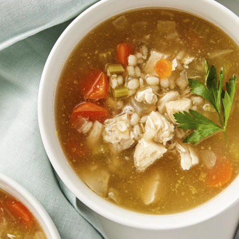 Homemade Turkey Soup Image