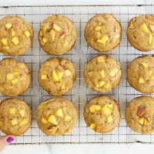 Fluffy Peach Muffins Recipe Page