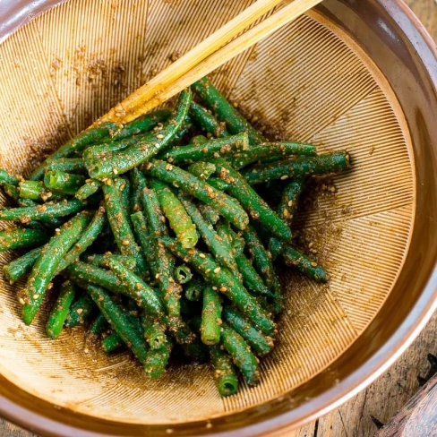 Green Bean Gomaae (Sesame Dressing) Image