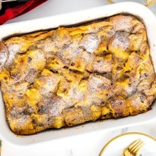 Panettone Bread Pudding Recipe Page