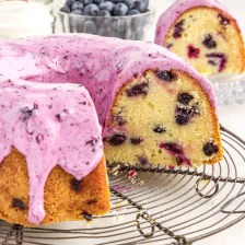 Blueberry Pound Cake Recipe Page