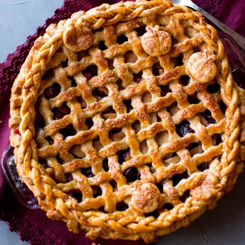 Apple Cranberry Pie Image