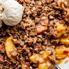 Perfect Peach Crisp Recipe Page