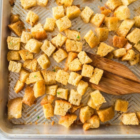 Sourdough Bread Croutons Image