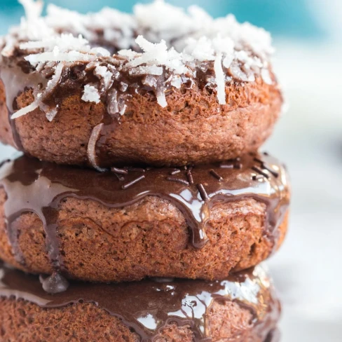 Chocolate Baked Donut Recipe Image